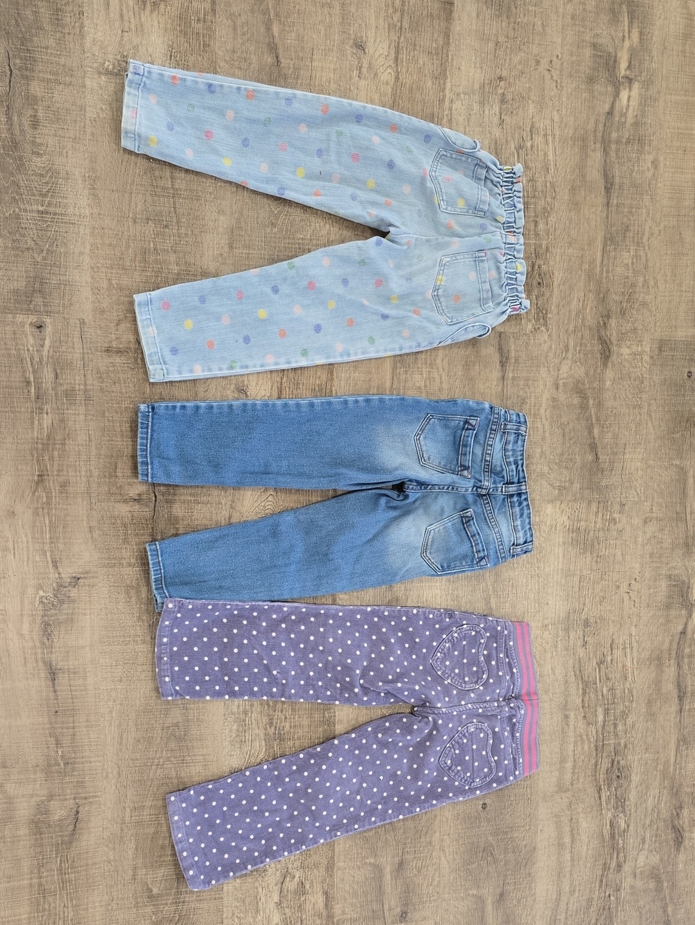 Mini Boden Girls Pants Jeans Bundle THREE Pair Size 5 6